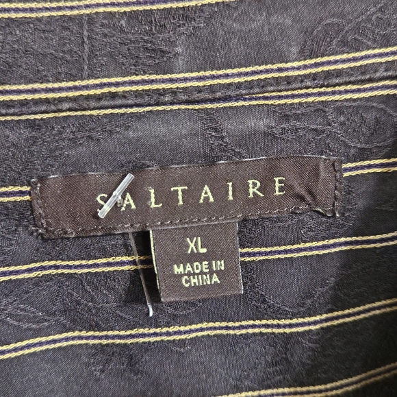 Long Sleeve Button Down by Saltaire Sz XL - Picture 4 of 7